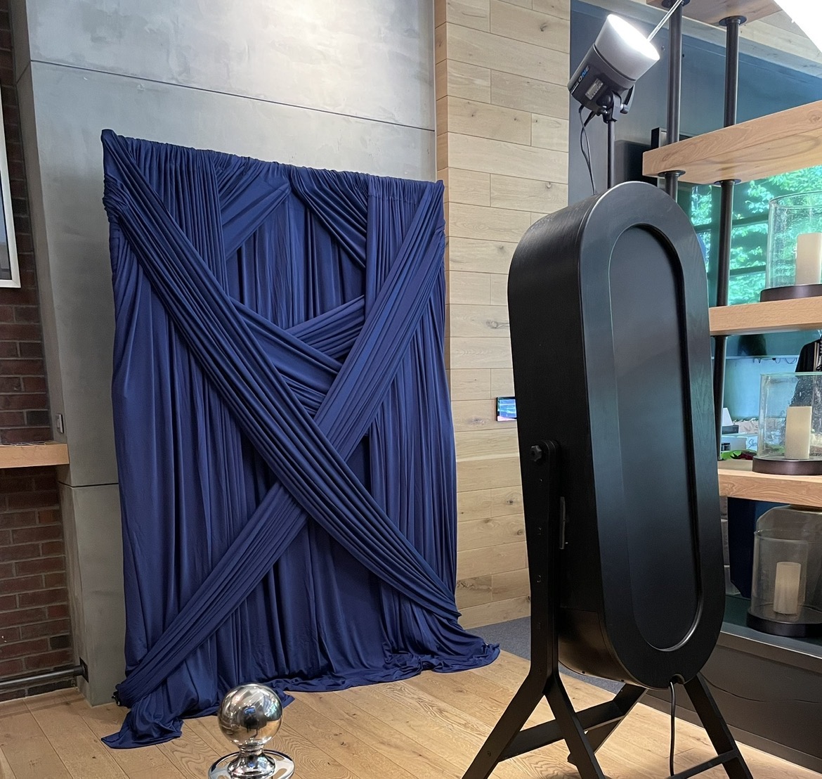 Draping backdrop